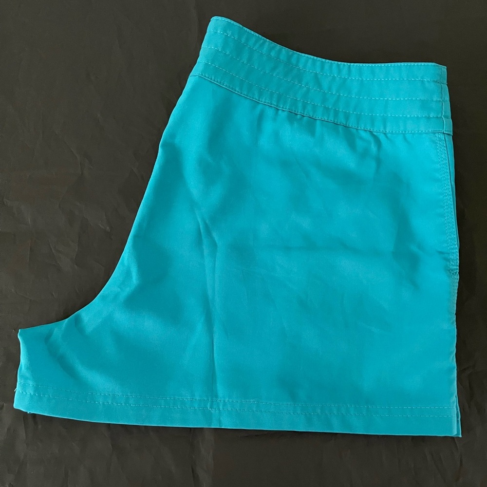 La Blanca Turquoise Lace-Up Board Shorts - women’s L - EUC - Picture 6 of 6